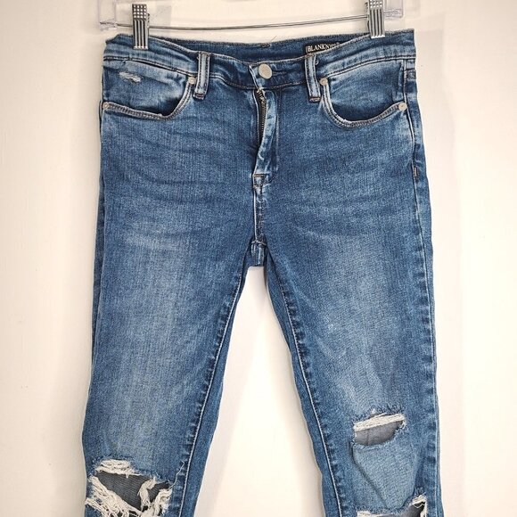 Blank NYC “The Stanton” Capri Distressed Jeans - Picture 5 of 13